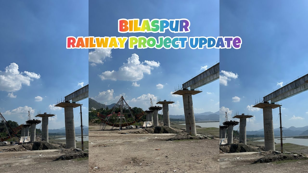Bilaspur Railway Project Update ⚠️ @Lifewithgaurav3