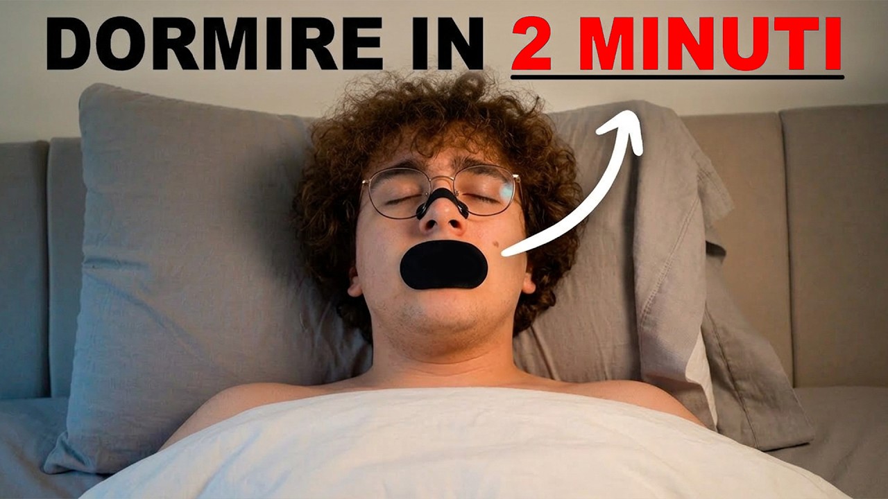 Ho Provato Tutti I Metodi Per Dormire In Pochi Minuti