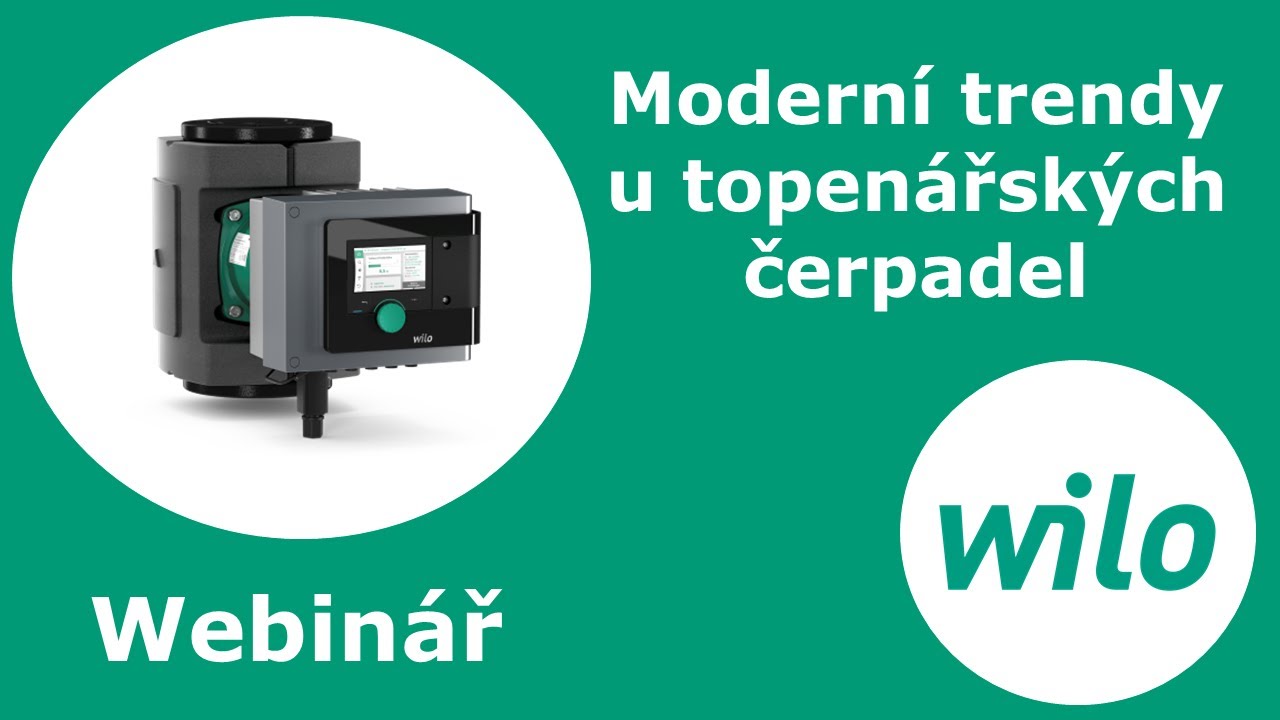 Moderní trendy topenářských čerpadel - Stratos MAXO / WEBINÁŘ