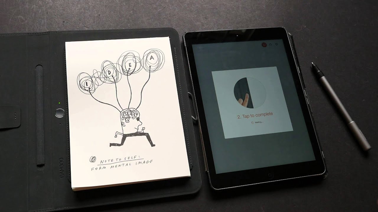 Artist Review: Wacom Bamboo Spark for Note Taking & Drawing