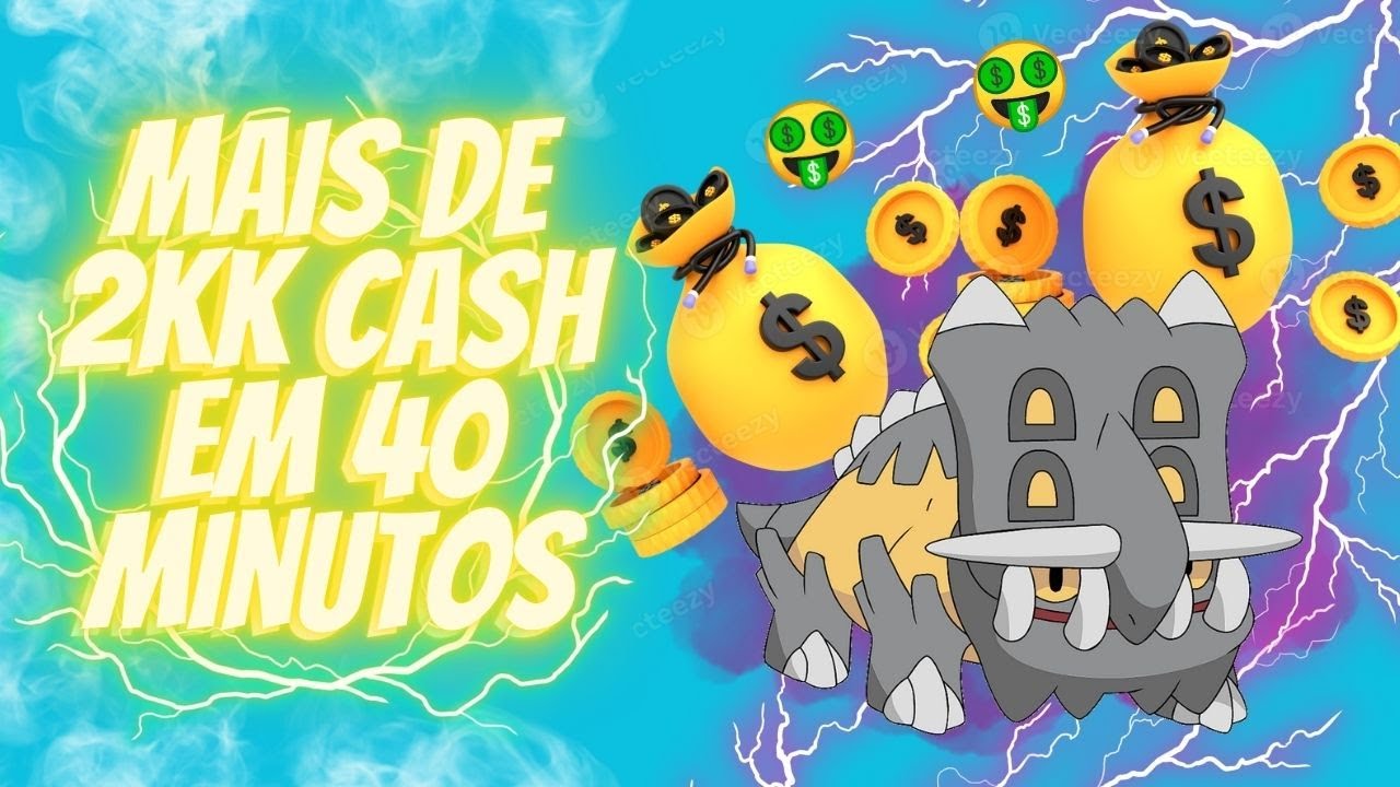 MAIS DE 2KK CASH EM 40 MINUTOS / HUNT BASTIODON [PXG] 2023