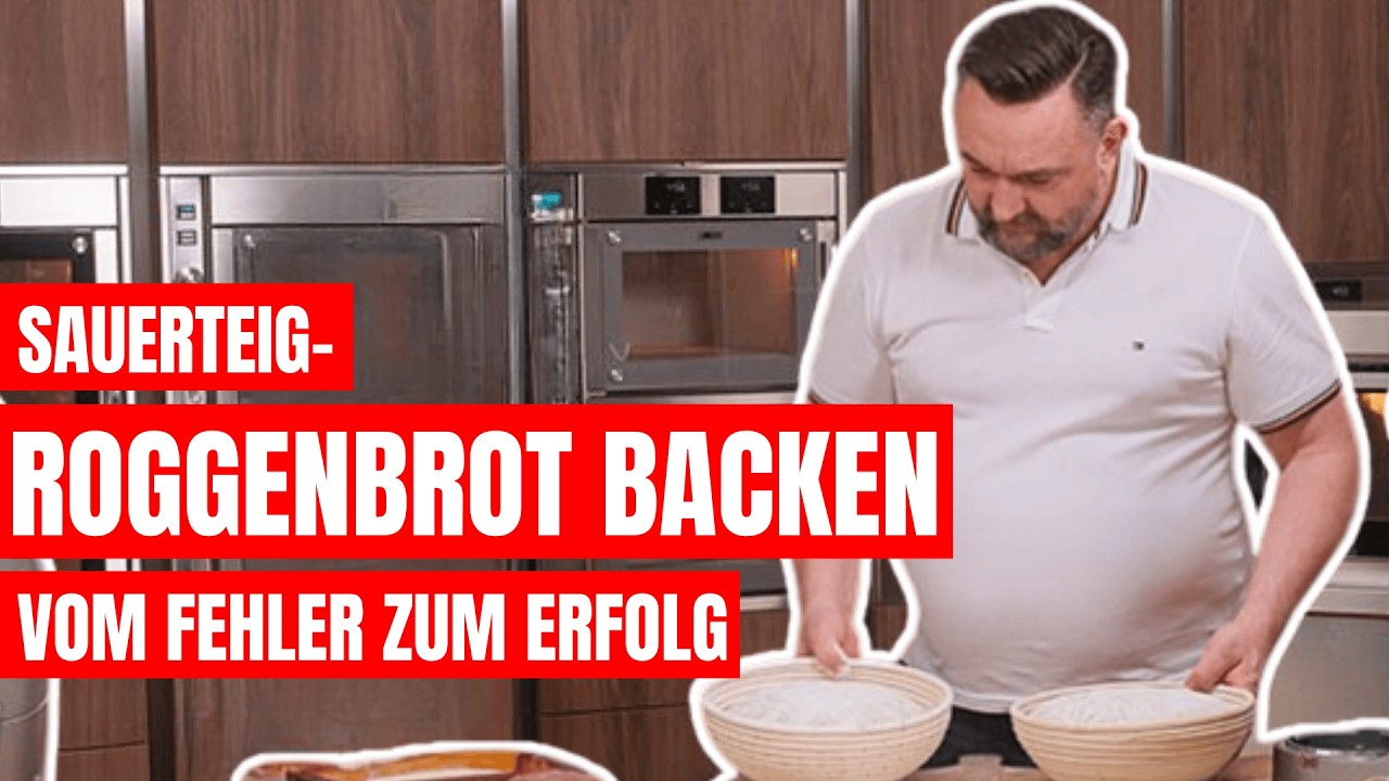 Roggenbrot backen – vom häufigsten Fehler zum Erfolg