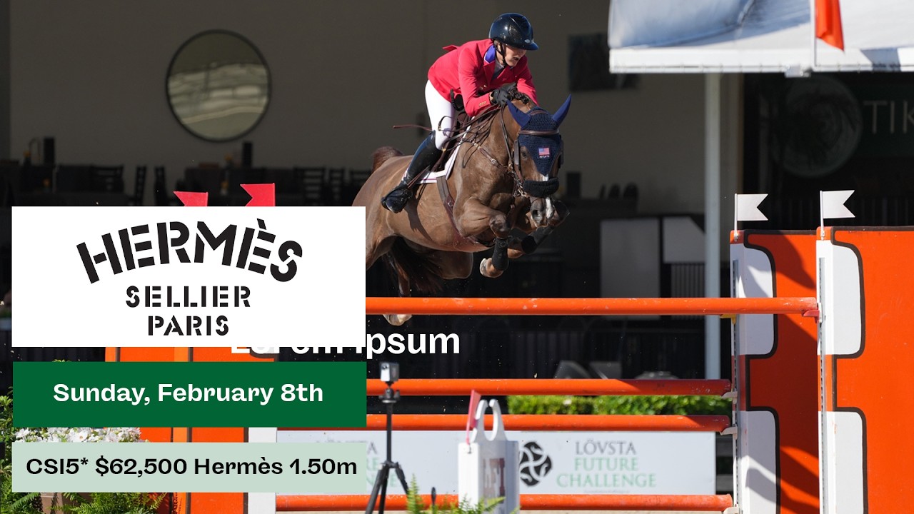 Watch the $62,500 Hermès 1.50m CSI5*
