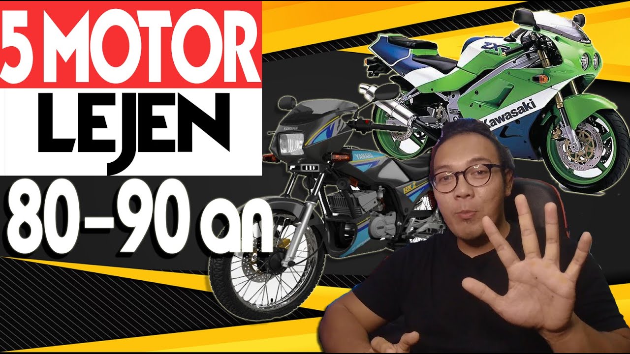 #144: 5 MOTOR LEJEN ANAK MUDA 80 90an DULU-DULU