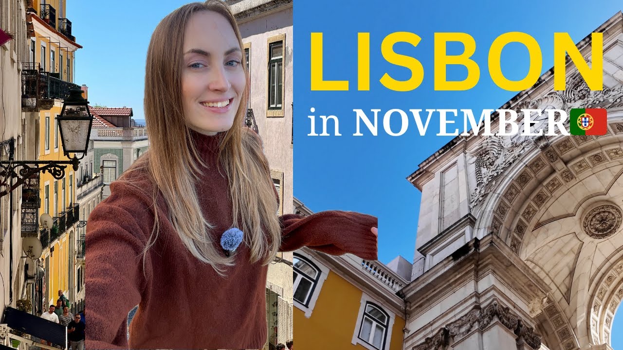 Lisbon in November 🇵🇹 | City Center Walk & Beautiful Views|DJI Osmo Pocket3