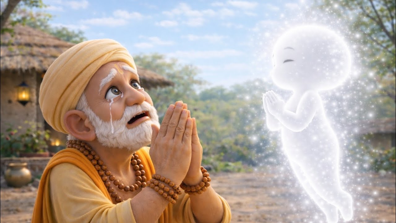 प्रेत ने कराया बाबा को ठाकुर जी के दर्शन 🥰 ! बाबा को मिला प्रेत के माध्यम से मोक्ष 😍 ! #krishnaleela