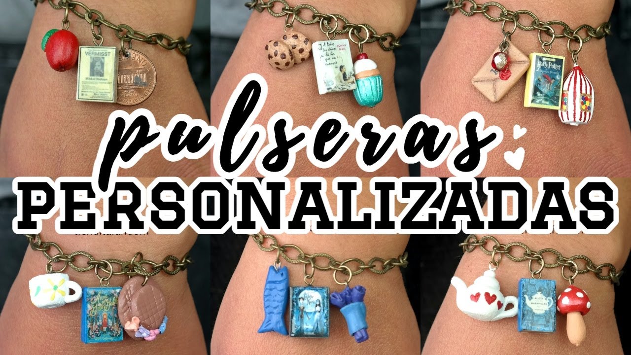 Pulseras Personalizadas - dijes fandom / Accesorios de Porcelana Fr&iacute;a | Ame May&eacute;n