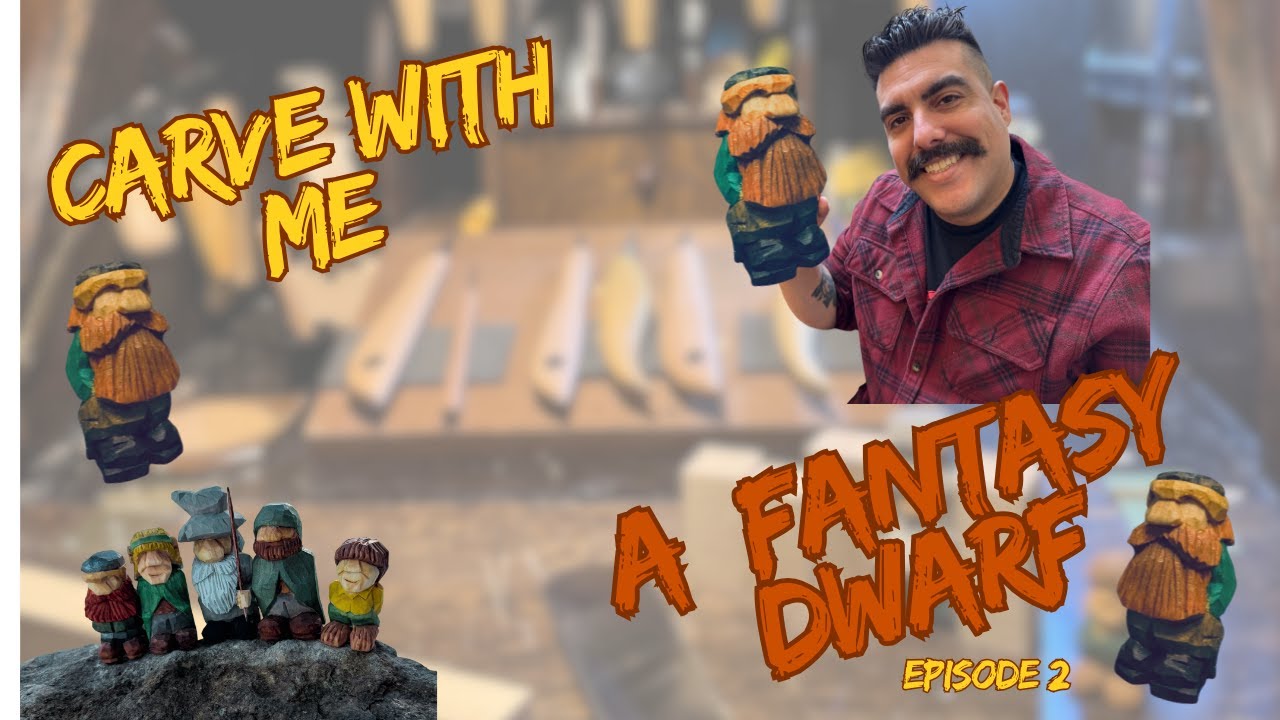 Carve with me: A Dwarf, Whittle Fantasy Buddy