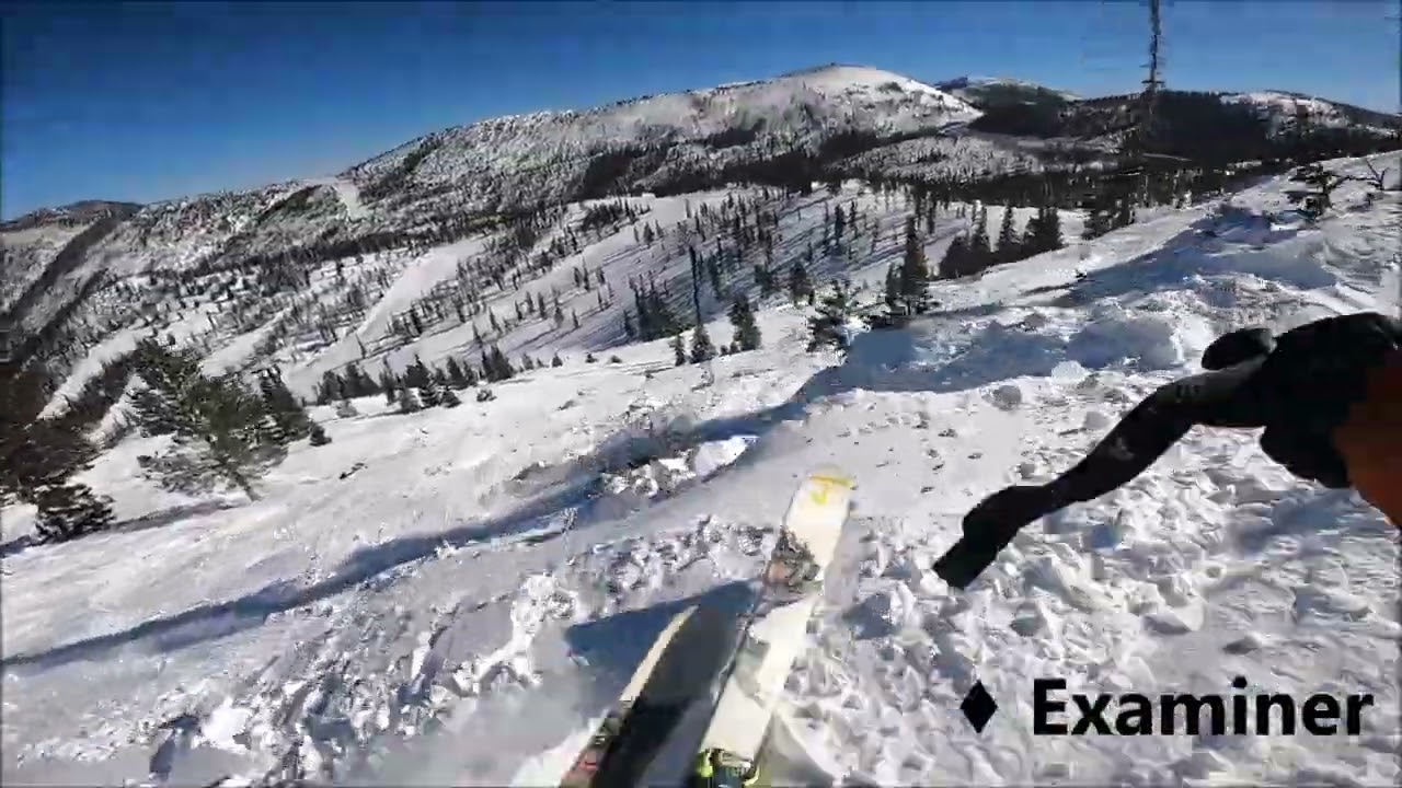 Eating The Examiner's Face Off at Monarch Mountain Colorado January 2026
