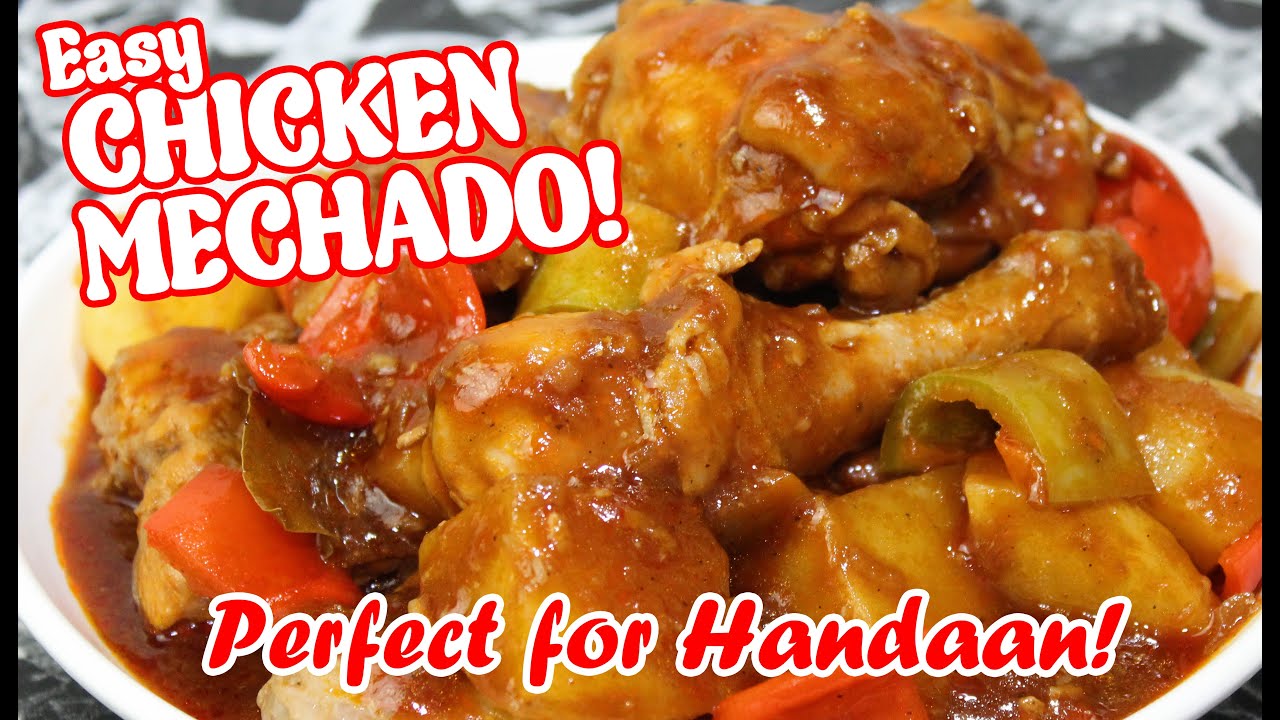 Chicken Mechado Recipe | How to Cook Mechadong Manok (Easy Filipino Stew) Pasko Handaan Recipe
