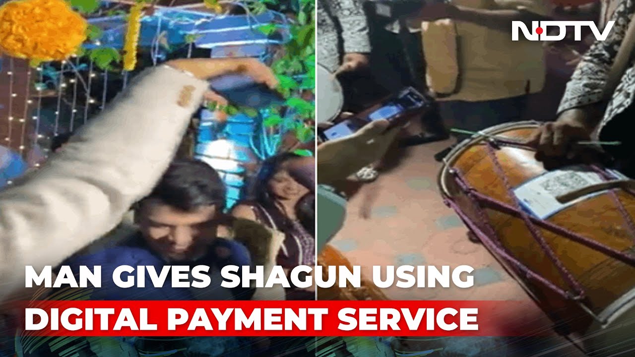 Watch: Man Gives Shagun To Wedding Drummer Through Paytm, Internet In Splits