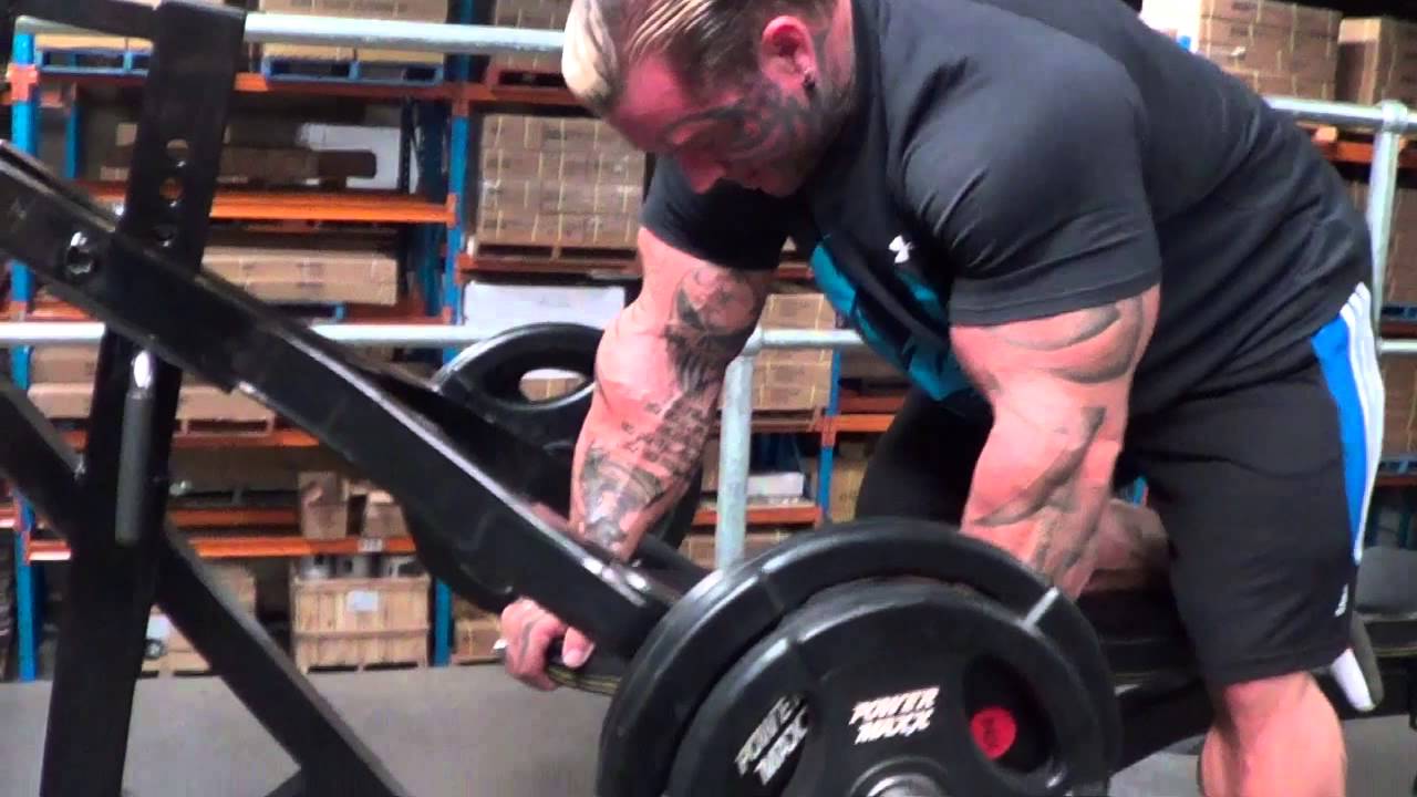 POWERTEC Multi Press Rows with Lee Priest