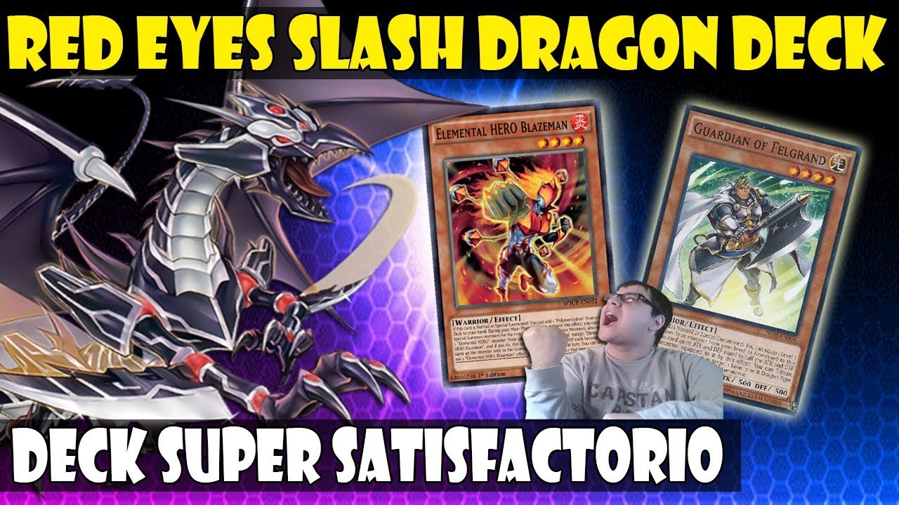 RED EYES SLASH DRAGON | DECK DE FUSION DE RED EYES - DUEL LINKS