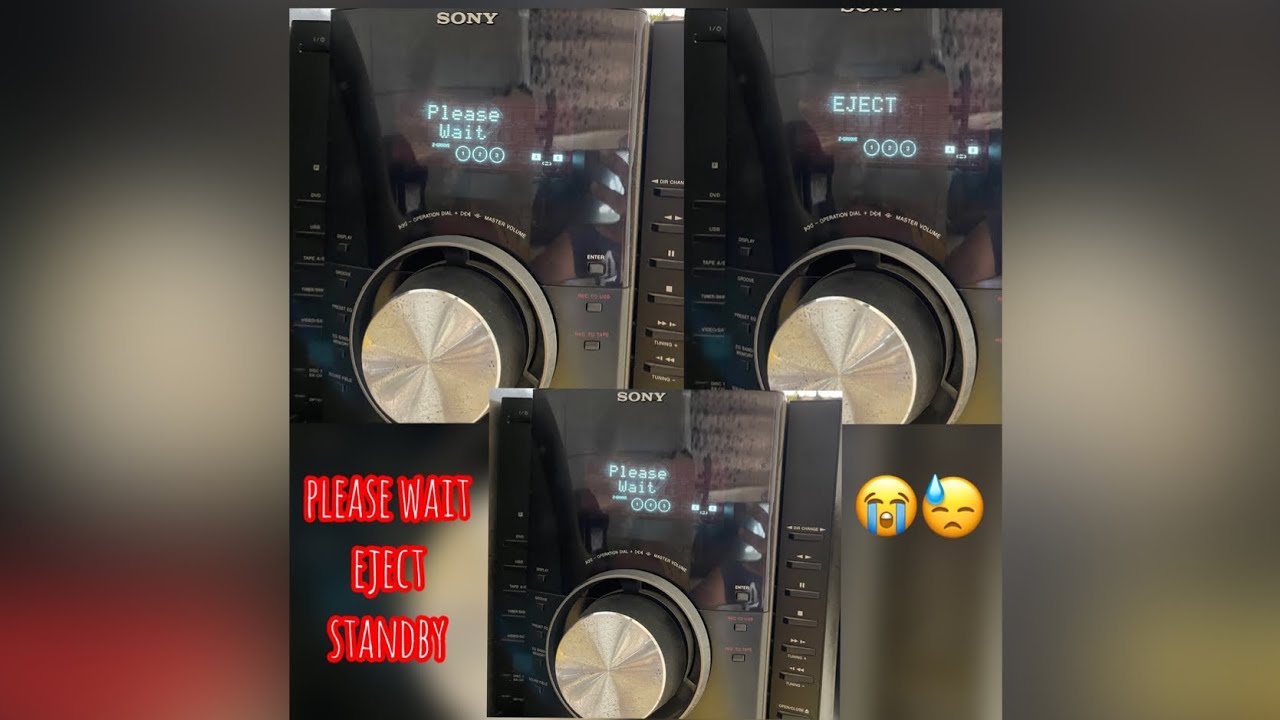 sony HCD-GZR77D please wait eject standby problem || bypassing the fault || #punjabi version || hifi