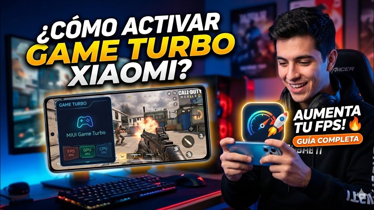  ¡YA NO MÁS LAG! Configura Game Turbo de Xiaomi y GANA TODAS TUS PARTIDAS🎮🔥