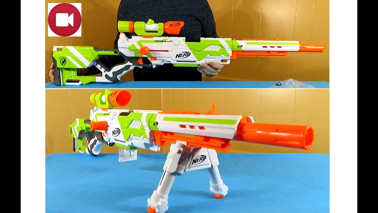 Nerf Sniper - LongStrike  CS 6 [REVIEW]