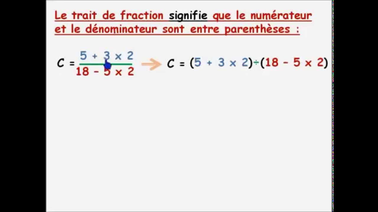 Calculer des expressions contenant des écritures fractionnaires | (Partie 1)