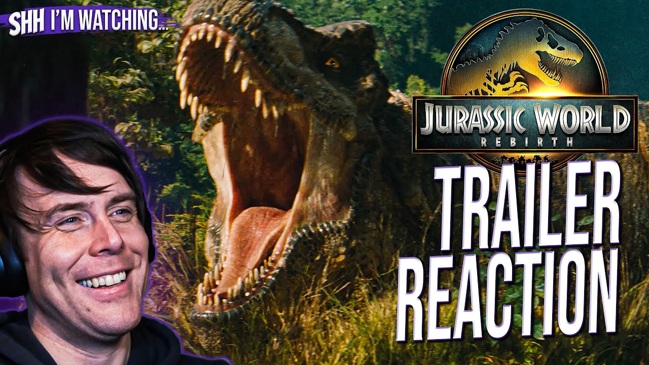 Jurassic World Rebirth Looks FUN! - Official Trailer Reaction