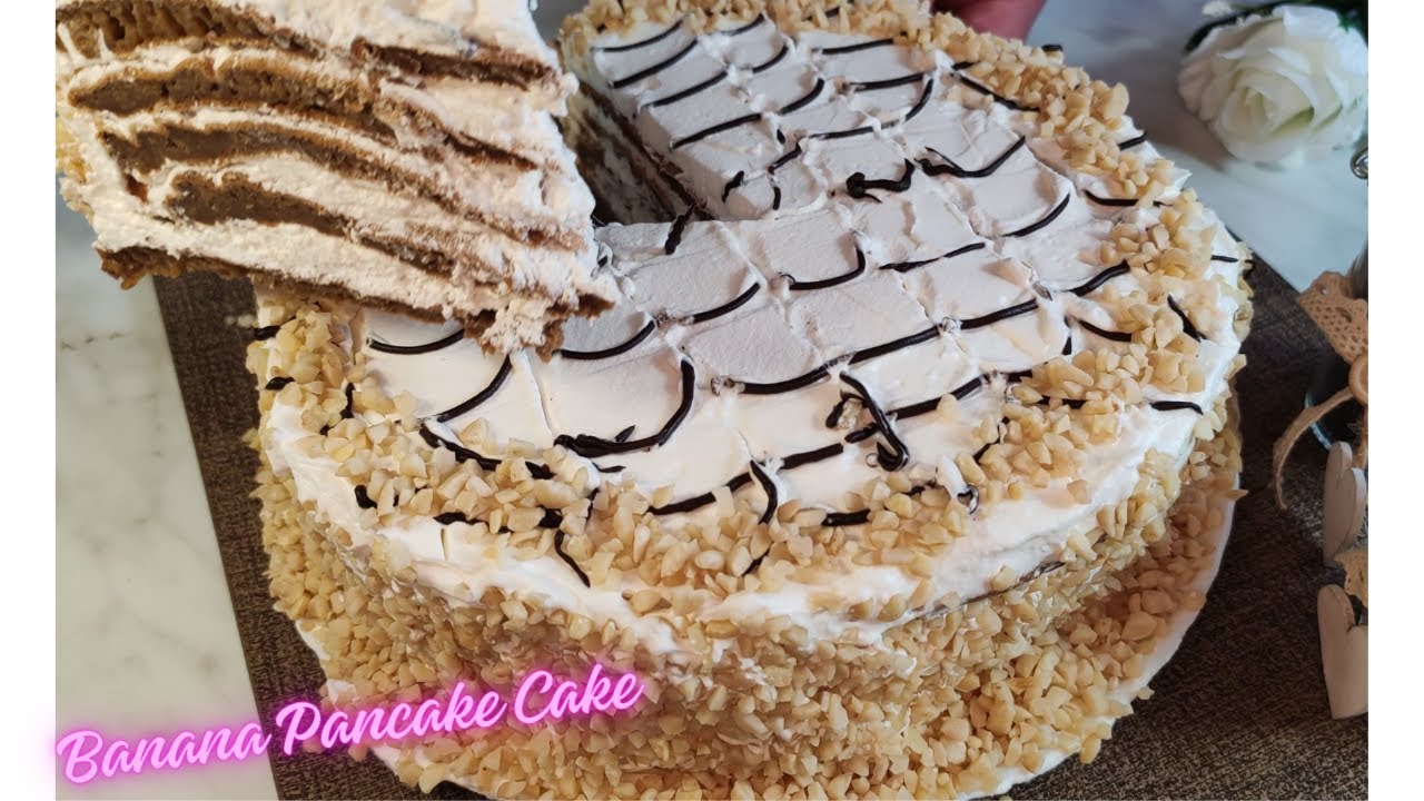 BANANA PANCAKE CAKE