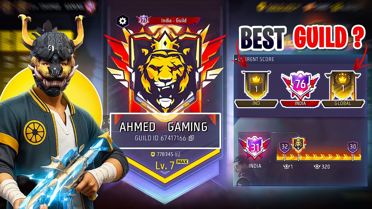 Join Best Free Fire Guild 😱 I Gifted 1,00,000 Diamonds to my Guild members 😳 - Garena Free Fire
