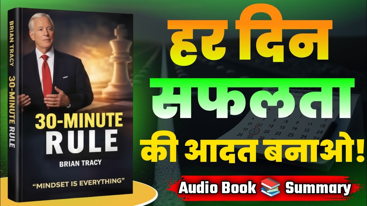 30 Minute Rule Book summary | रोज़ 30 मिनट में ज़िंदगी कैसे बदलें | Success Rules book | Book Audio 