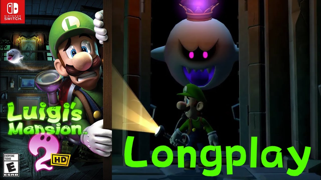 Luigi's Mansion 2 HD 100% Walkthrough (ALL BOOS, ALL GEMS, FULL GAME)