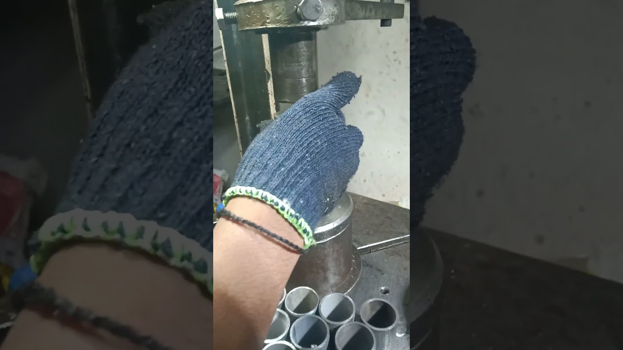 how to pipe collar bending by hydraulic machine | #shorts #mrnarayan_prasadofficial