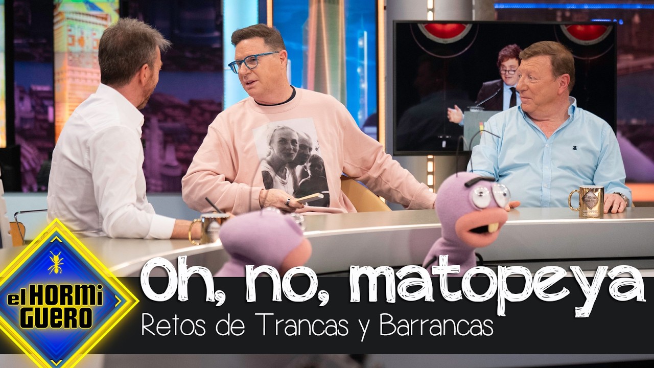 El hilarante duelo entre Los Morancos a base de onomatopeyas - El Hormiguero