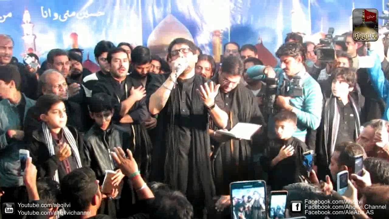Mir Hasan Mir - Abb Mujay Koi Sakina   - Imam Bargha Minhajul Hussain Johar Town Lahore 2015.