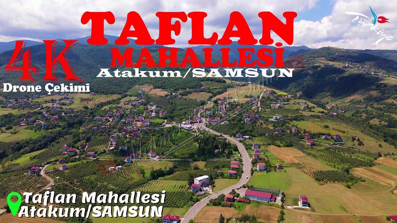 Taflan Mahallesi / Atakum / Samsun - Havadan 4K Drone Çekimi / 18.7.23