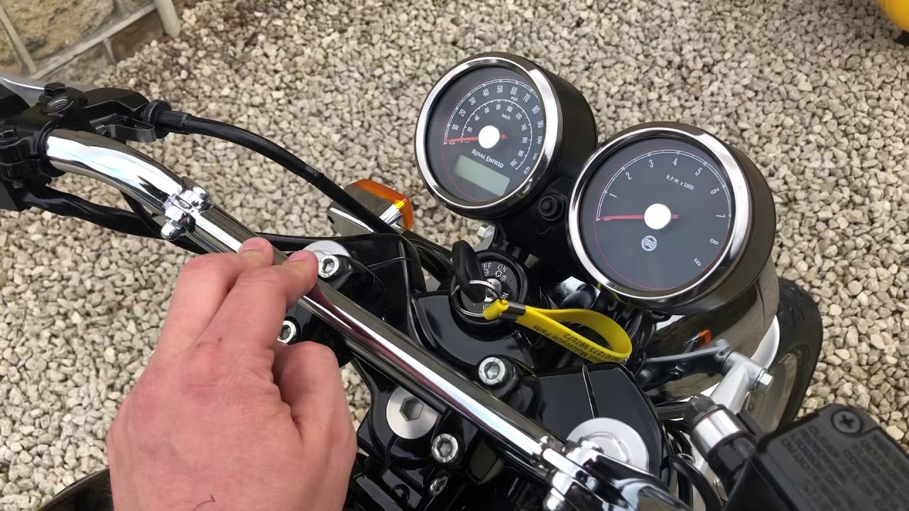 UK - Royal Enfield Interceptor 650 - Key (ignition) Problem and solution!