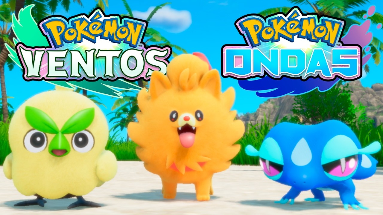 ANALISANDO OS INICIAIS de Pokémon Ventos e Ondas! (e lendários também)