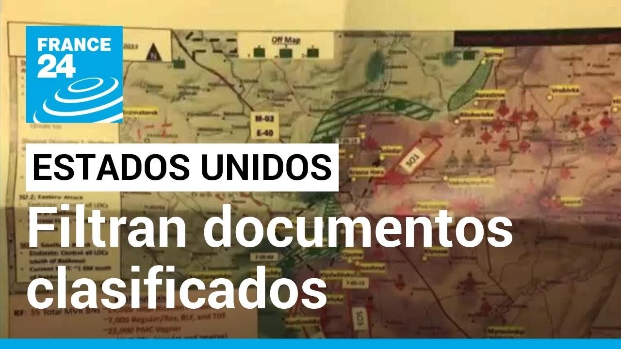 Filtran documentos clasificados de EE. UU. sobre guerra en Ucrania, China y otros temas