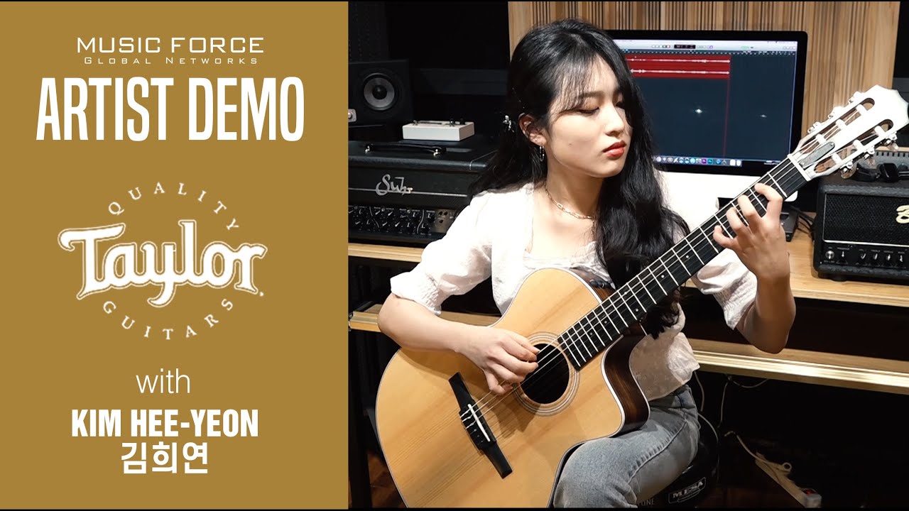 Taylor 214CE-N Demo ('Roland Dyens - Libra Sonatine Fuoco (3 mov.)' by '김희연')