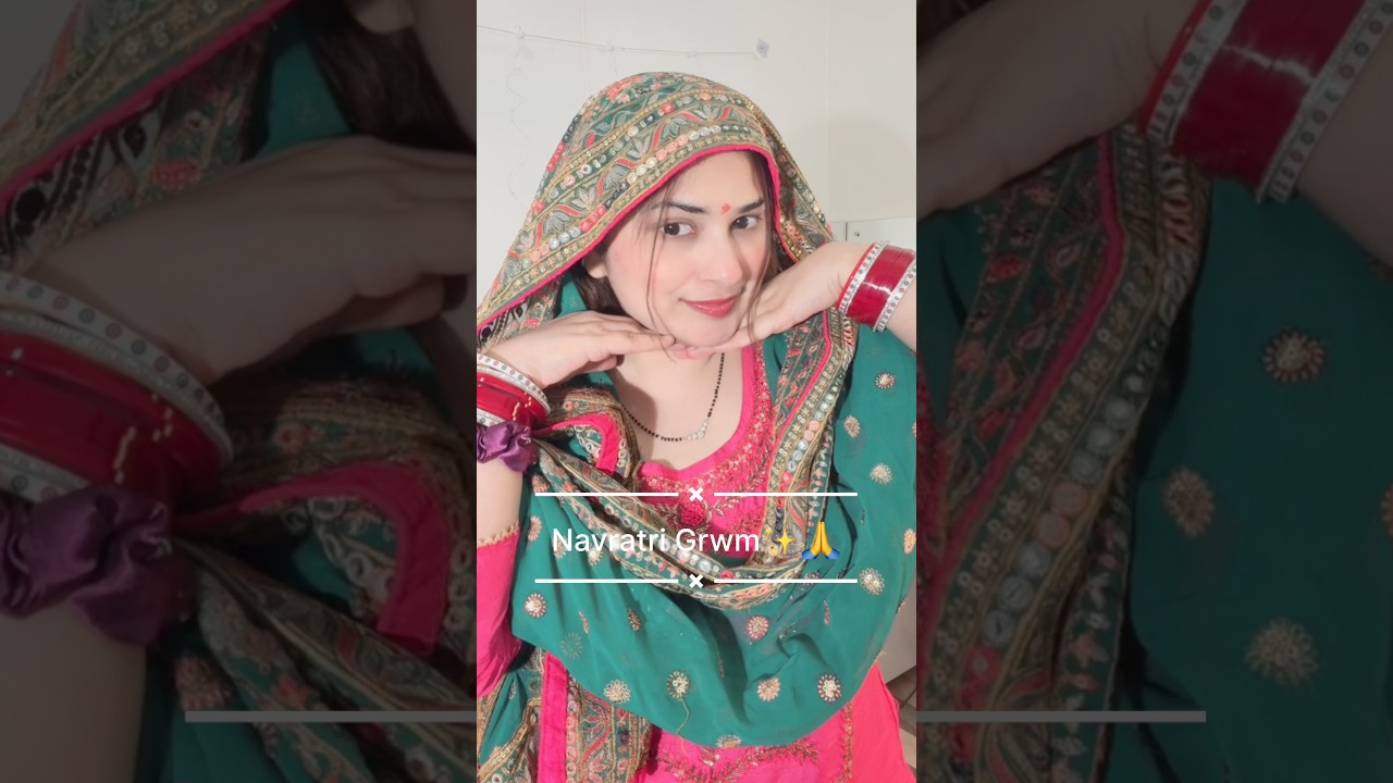 Mini vlog - Navratri Day -1 #minivlog #navratri #nehalovesfashion