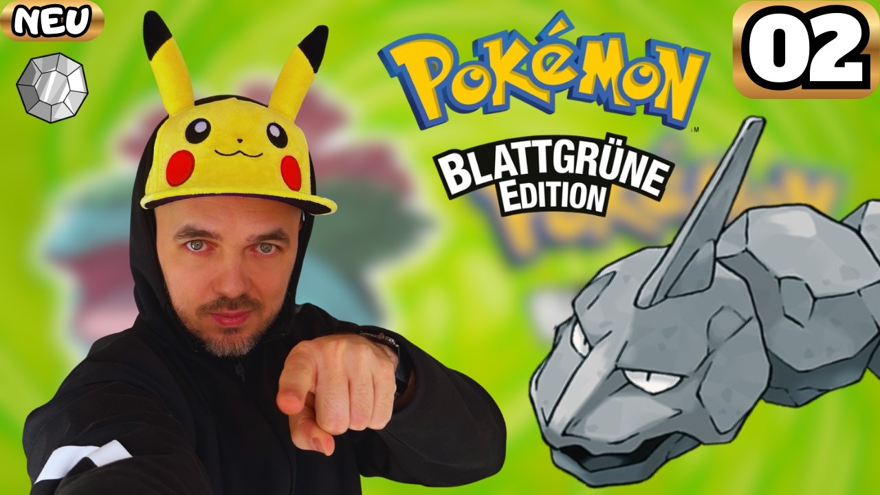 Pokémon Blattgrün - Nostalgie pur auf der Switch #02 🌿 | Der erste Arenaleiter!