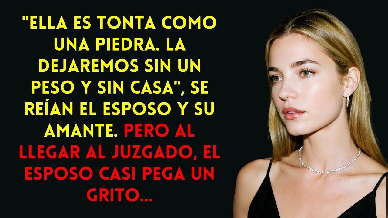 ¡Es tonta, la dejaremos sin nada!, se reían. 🏠💸 ¡En el juicio, él casi grita! 😱⚖️