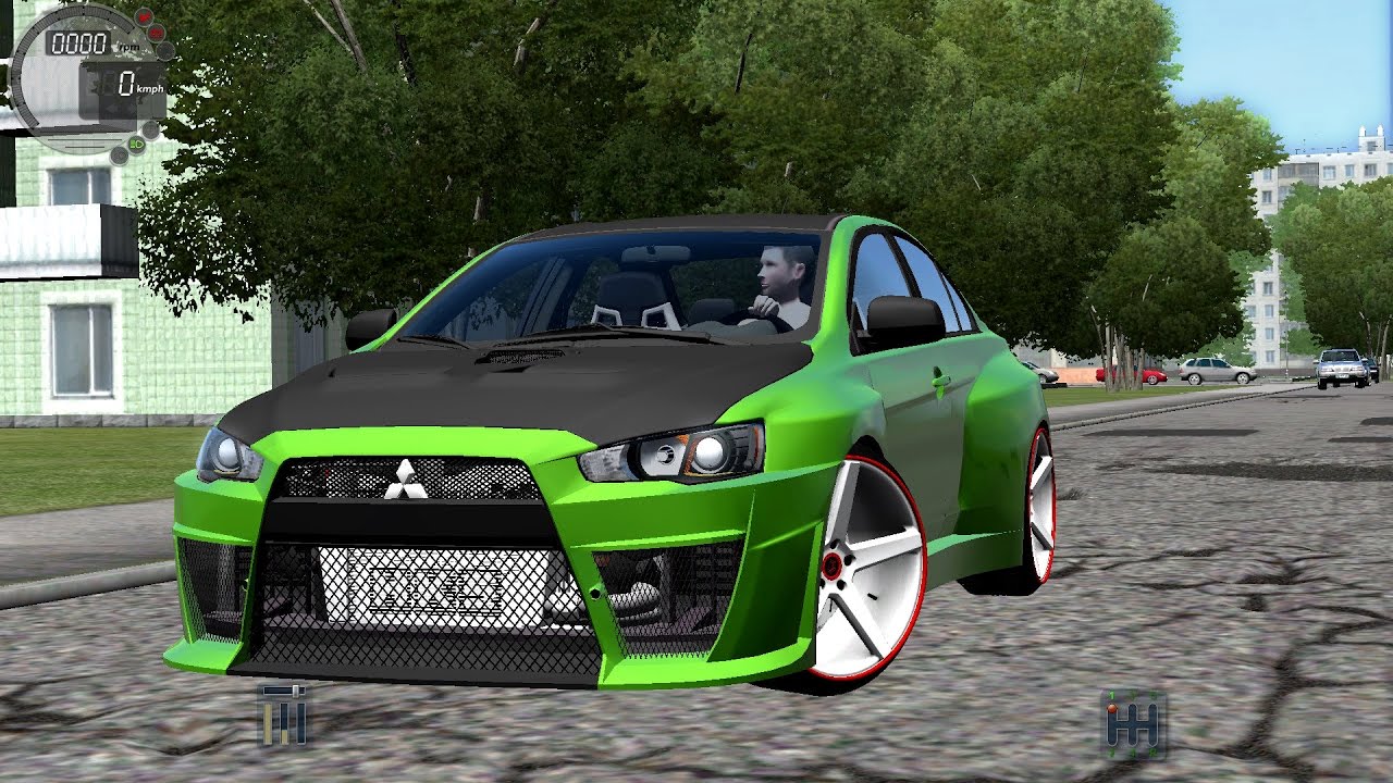 City Car Driving 1.5.2 Mitsubishi Lancer X Evo Tuning [G27]