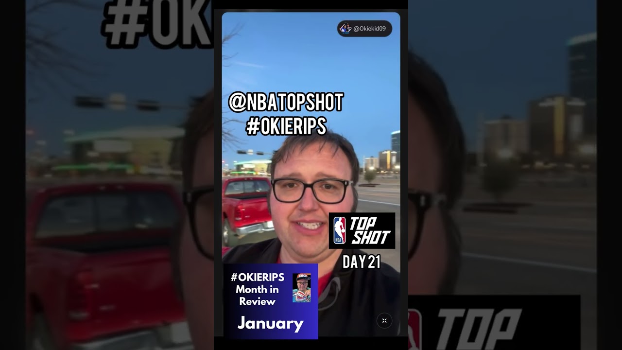 I Opened Packs EVERY DAY in January… 👀 @NBATopShot | #okierips