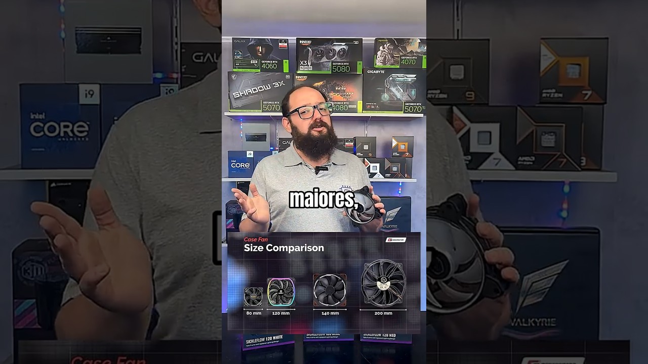Como escolher a fan certa pro seu PC Gamer ? #hardware #informatica #pcgamer #pcbuilder
