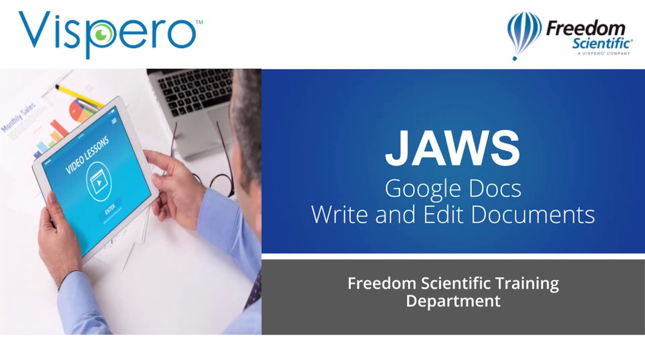 Создавайте и редактируйте документы Google с помощью JAWS