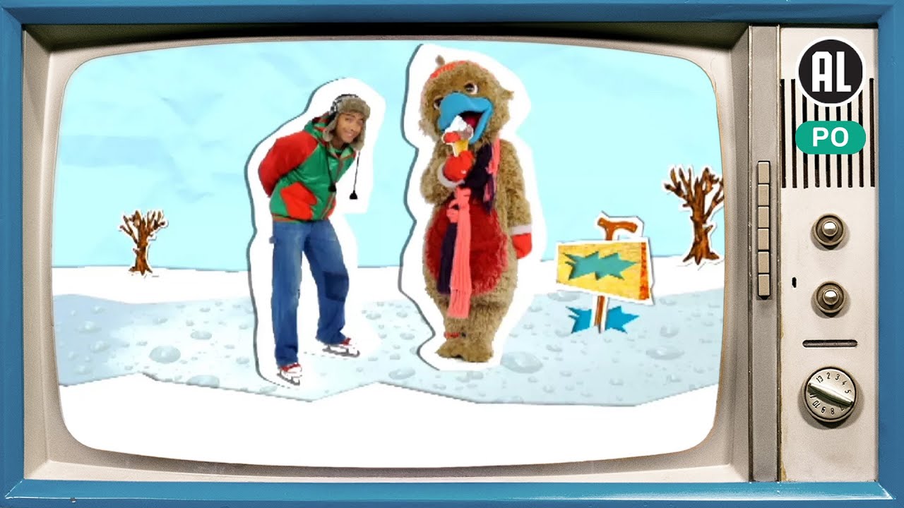 Liedje over schaatsen🎵 | groep 1-2 | Hoelahoep | Schooltv