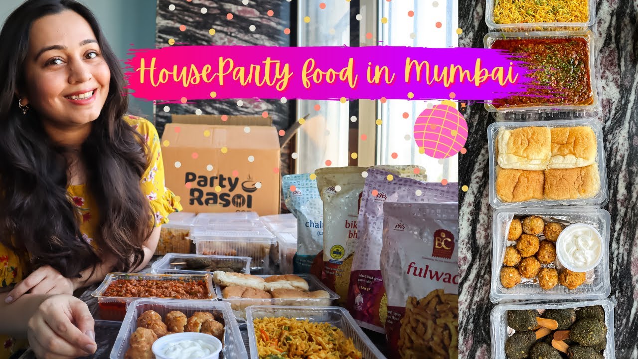 PARTY Food in Mumbai (for house parties, match screening) | Indian meals, Desi Chinese, Pizza & more