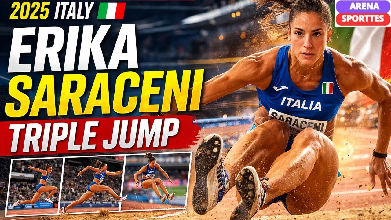 Erika Saraceni 🔥 Triple Jump Highlights | European Championships 2025
