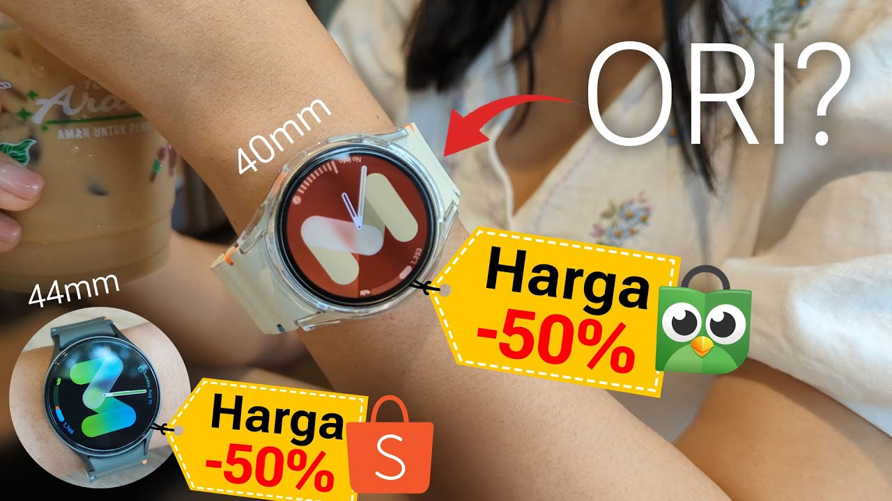 Saya NEKAT Beli Samsung Galaxy Watch 7 Murah Cuma Setengah Harga di Shopee dan Tokopedia!