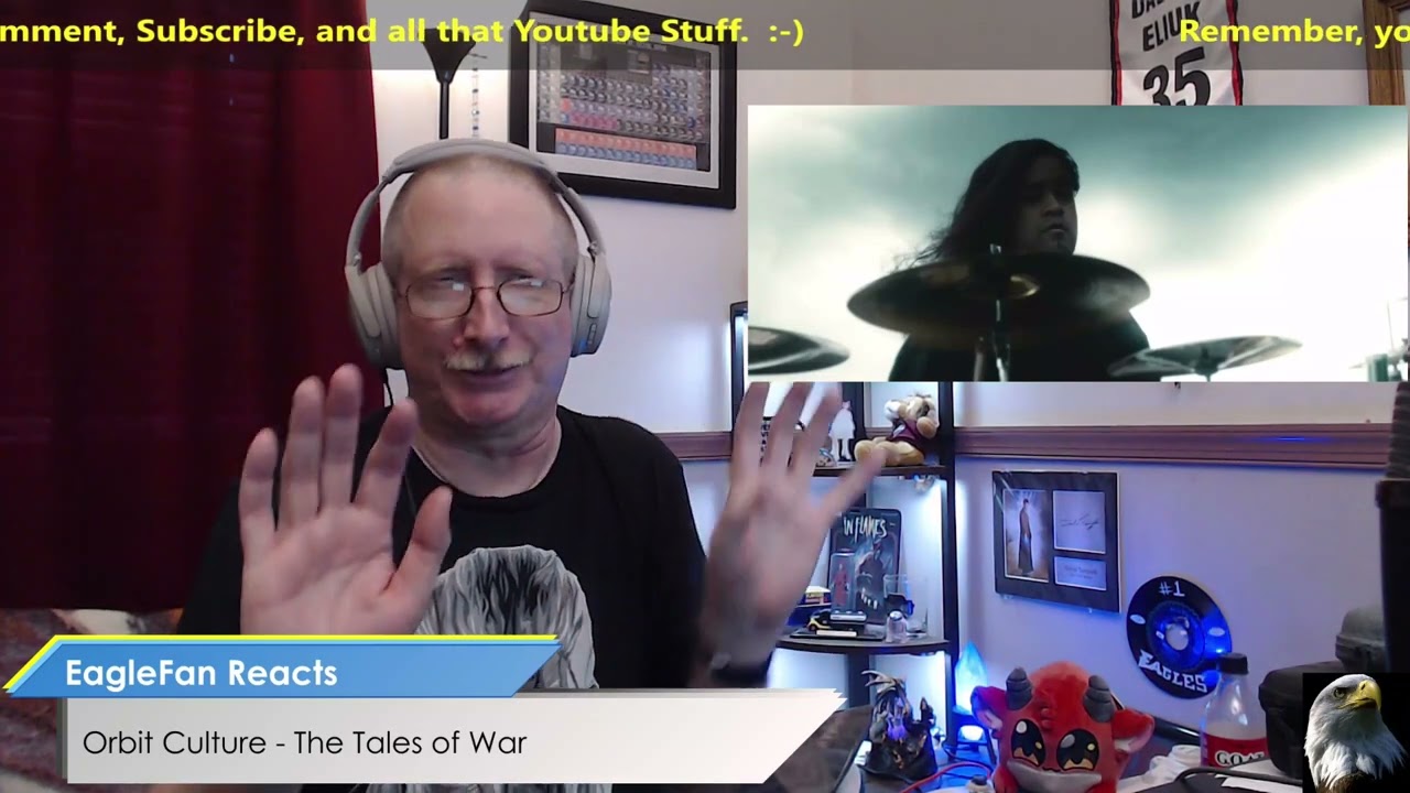 EagleFan Reacts to The Tales of War by Orbit Culture - LOVE it!!!