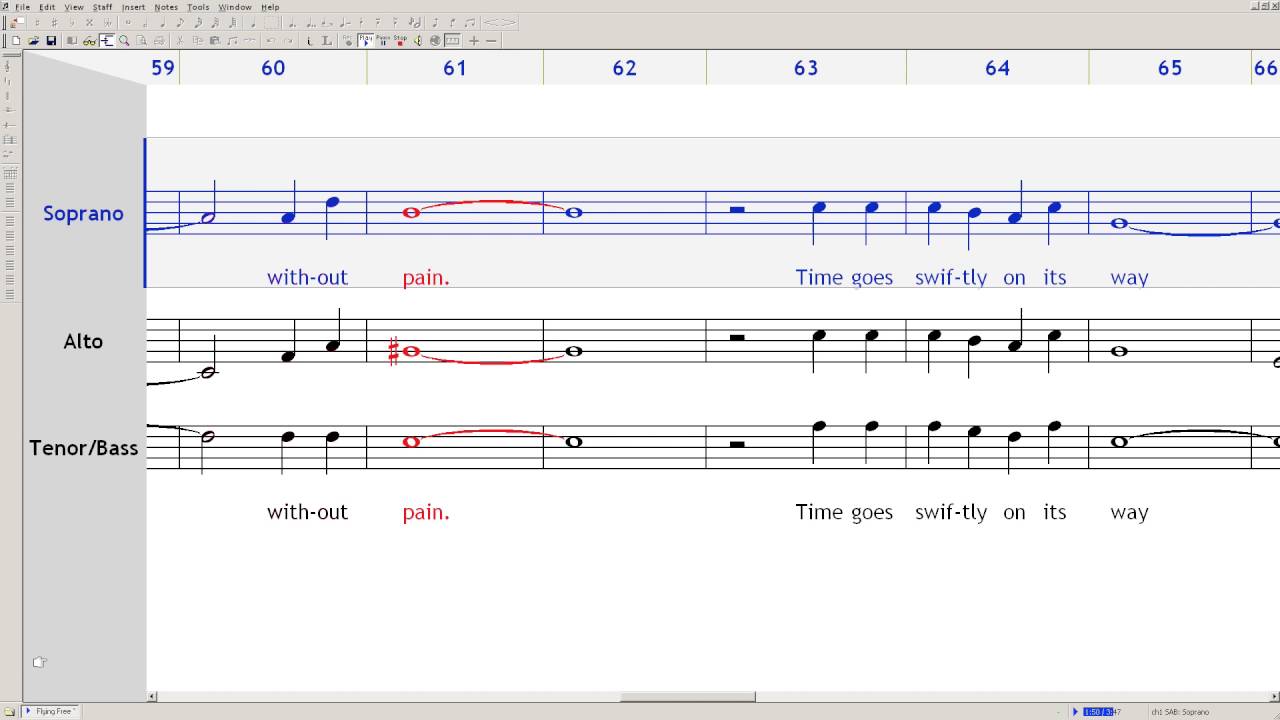 Flying Free  - Soprano dominant