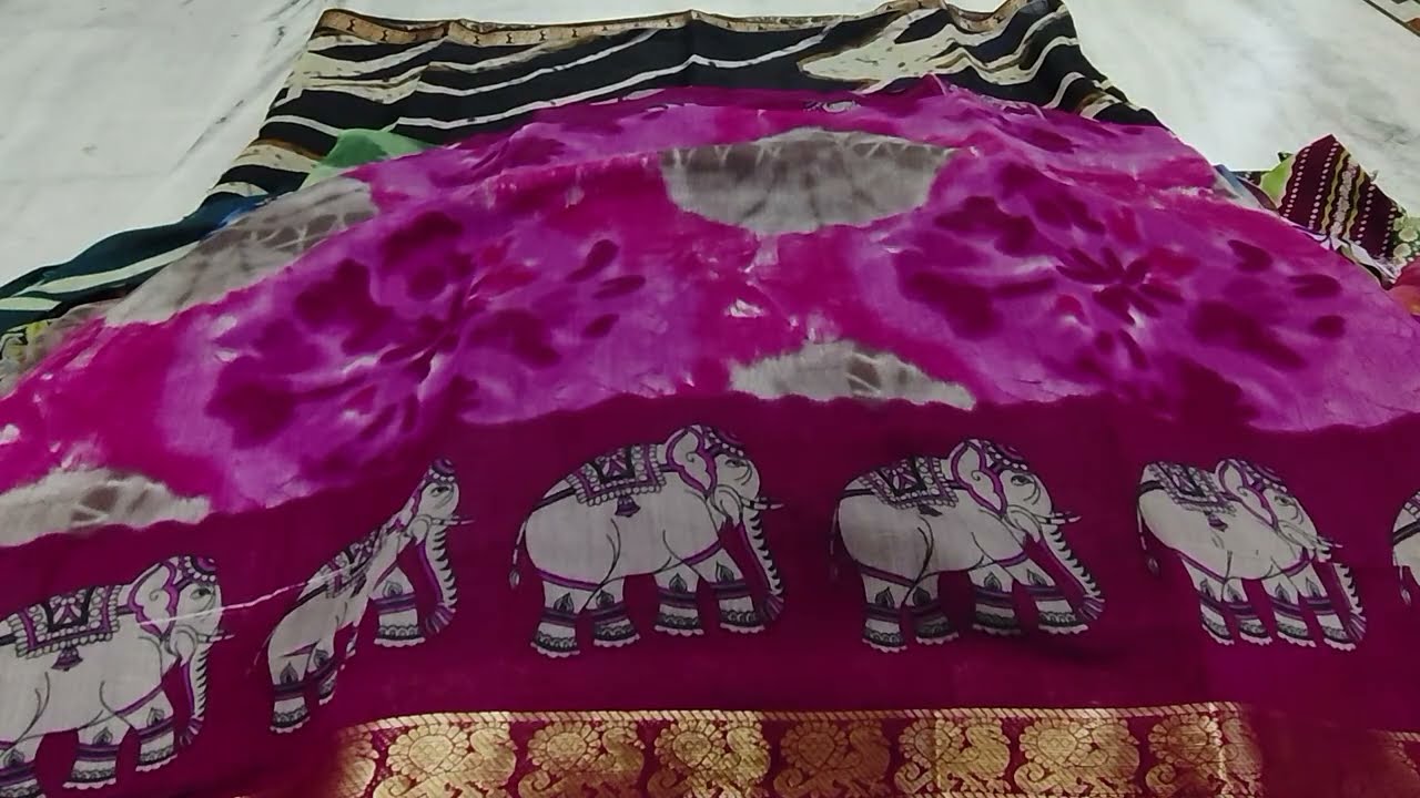 💐🌹Mangalagiri 2 cut sarees 👌all new designs 💐never miss it 👉7075460800