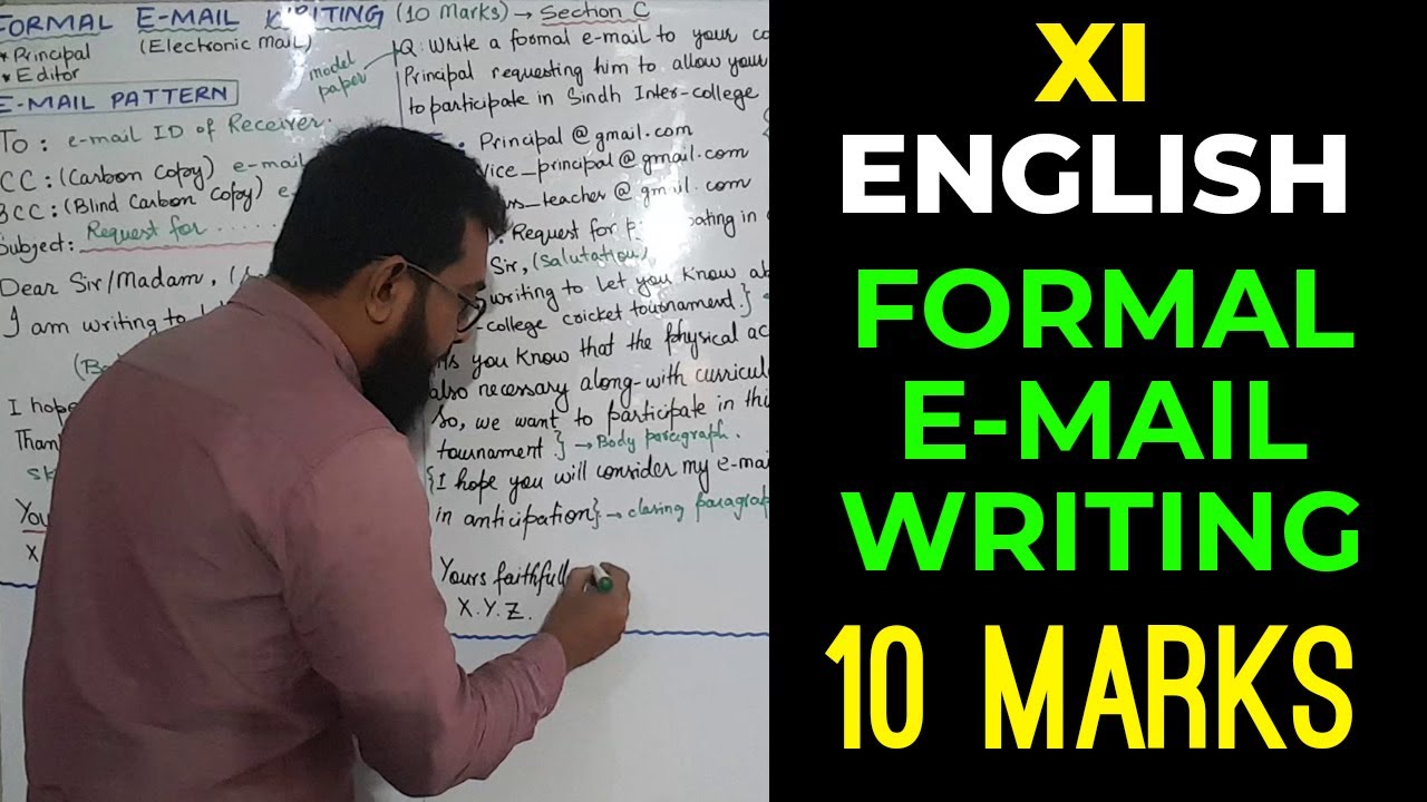 E-mail Writing (XI English)