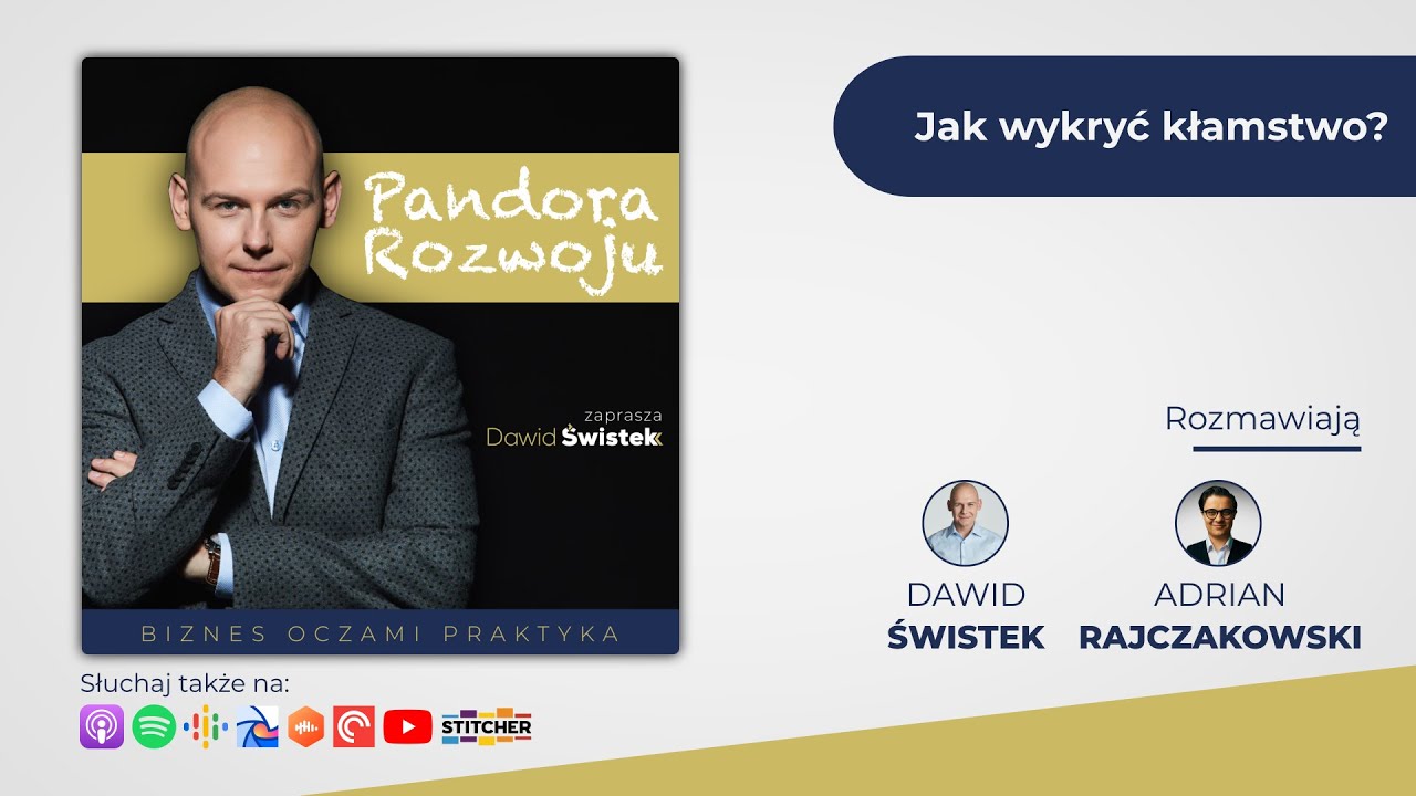 Jak wykryć kłamstwo? | Pandora Rozwoju S01E06